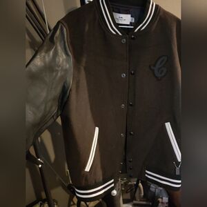 Coach Varsity Leather Sleeves XL